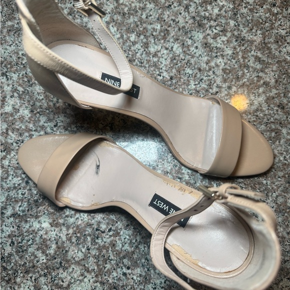 Nine West leather heels size 11 - Picture 8 of 9